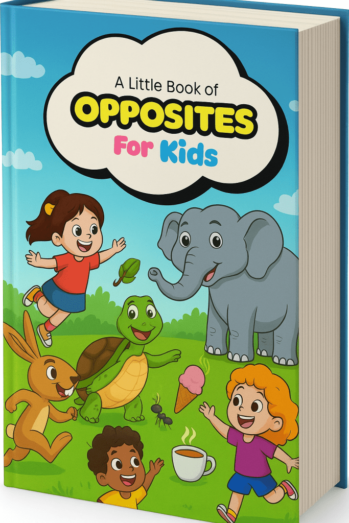 A little book of OPPOSITE for kids