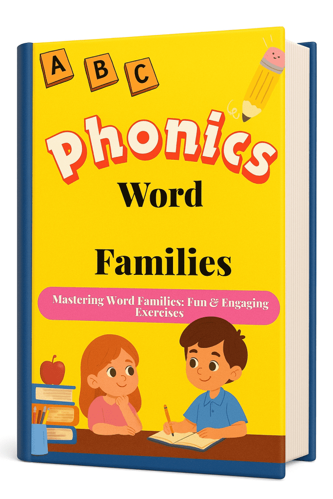 Phonics Word Families Engaging Exercises